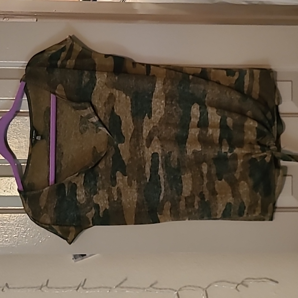 Lucky Brand Camo Top